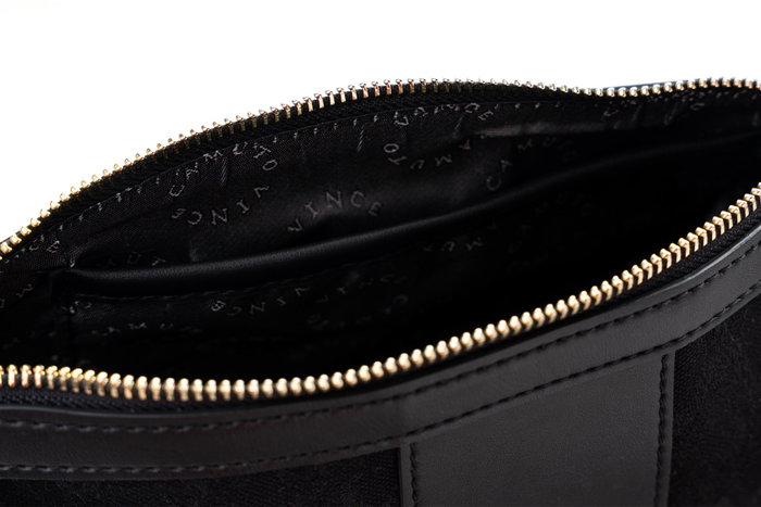 Vince Camuto Bolso Bandolera Negro Piel de Polivinilo
